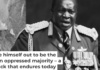 Idi Amin addresses the United Nations General Assembly in 1975. Bettmann/Getty Images